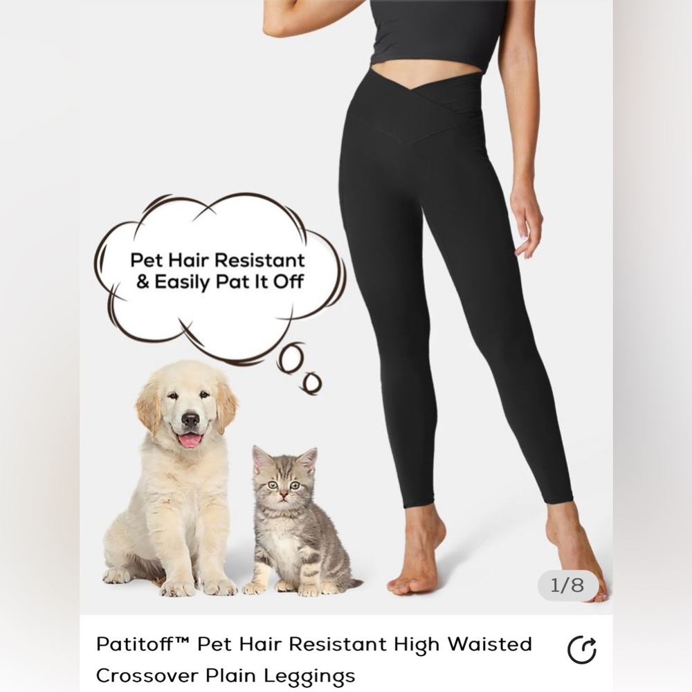 *NEW WITH TAGS* Halara - Patitoff™ Pet Hair Resistant High Waisted 7/8 Leggings